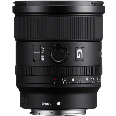 Sony FE 20mm F1.8 G Full Frame Large Aperture Ultra Wide Angle G Lens SEL20F18G