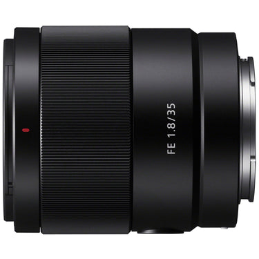 Sony FE 35mm F1.8 Large Aperture Full-Frame E-Mount Prime Lens - SEL35F18F