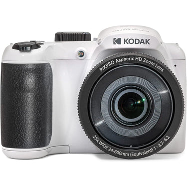 Kodak PIXPRO Astro Zoom AZ255-WH 16MP Digital Camera, 25X Zoom + 32GB Card + Cam Bag