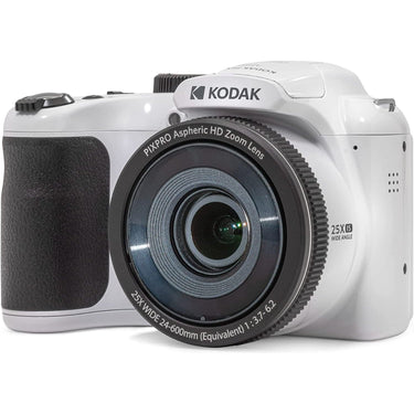 Kodak PIXPRO Astro Zoom AZ255-WH 16MP Digital Camera, 25X Zoom + 32GB Card + Cam Bag