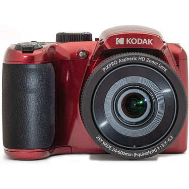 Kodak PIXPRO Astro Zoom AZ255-RD 16MP Digital Camera, 25X Zoom + 32GB Card + Cam Bag