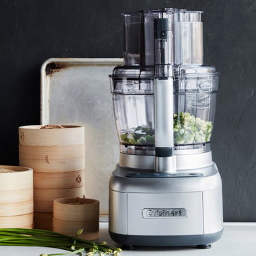 Cuisinart Elemental 13-Cup 550 Watt Food Processor with Spiralizer and Dicer, Silver