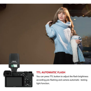 MEIKE TTL Master HSS Flash Speedlite Speedlight for Sony Digital SLR Open Box