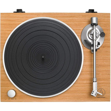 Audio-Technica AT-LPW30TKR Fully Manual Belt-Drive Turntable w/ 2 Year Extended Warranty
