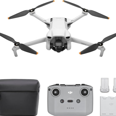 DJI Mini 3 with RC-N1 Remote Fly More Combo 4K HDR Portable Drone