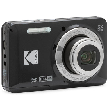 Kodak PIXPRO FZ55 Digital Camera, Black Bundle with Lexar 32GB card + Camera Bag