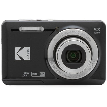 Kodak PIXPRO FZ55 Digital Camera, Black Bundle with Lexar 32GB card + Camera Bag