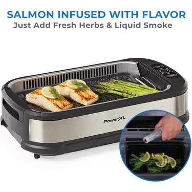 PowerXL Smokeless Indoor Grill, Red (K54319 172000)