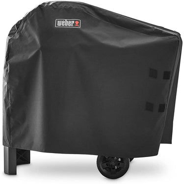 Weber 7181 Pulse 2000 with Cart Premium Grill Cover + Kitchen Timer + Drip Pans