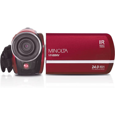 Minolta MN88V 24MP/1080p Night Vision Digital Camcorder w/ 16GB SDHC Card - Open Box