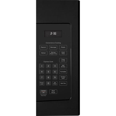 GE 1.6 Cu. Ft. Over-the-Range Microwave Oven, Black - Open Box