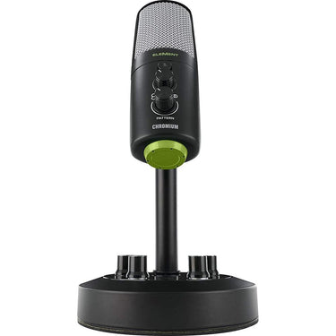 Mackie EleMent Series Chromium USB Condenser Microphone - (EM-CHROMIUM) - Open Box