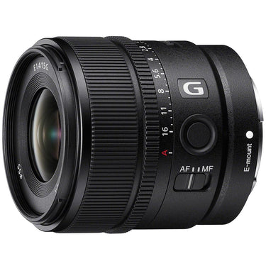 Sony E 15mm F1.4 G APS-C Large-Aperture Wide-Angle G Lens with 7 Year Warranty