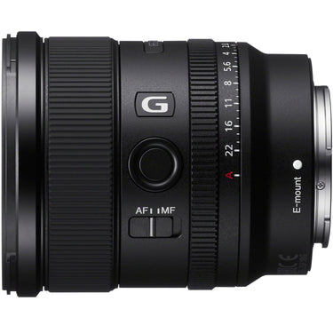 Sony FE 20mm F1.8 G Full Frame Large Aperture Ultra Wide Angle G Lens (Open Box)