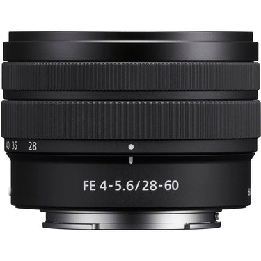 Sony FE 28-60mm F4-5.6 Full Frame Compact E-mount Zoom Lens + 7 Year Protection Pack
