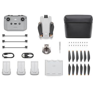 DJI Mini 3 with RC-N1 Remote Fly More Combo 4K HDR Portable Drone  - Open Box