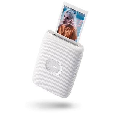 Fujifilm Instax Mini Link 2 Smartphone Printer, Clay White - (16767155) - Open Box