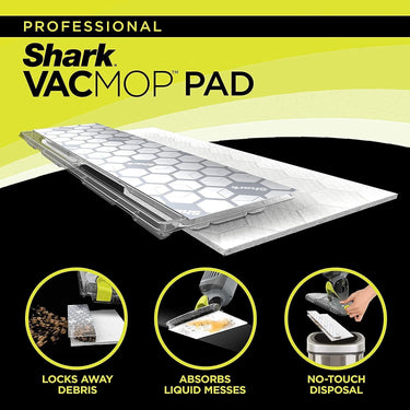 Shark VM200 VACMOP Pro Cordless Hard Floor Vacuum Mop, Charcoal Gray - Refurbished