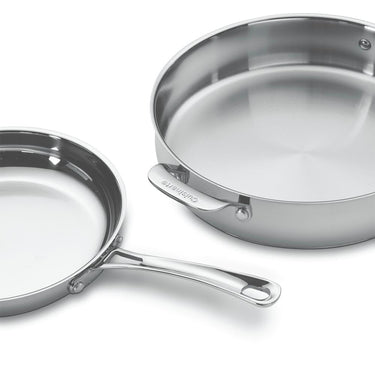 Cuisinart 13 Piece Contour Stainless Steel Cookware Set with Cookware Rack