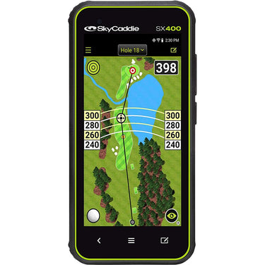SkyCaddie Handheld Golf GPS with 4" Touch Display Black + 2 Year Warranty