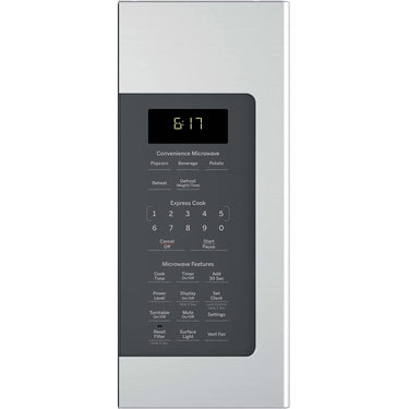 GE 1.7 Cu. Ft. Over-the-Range Microwave Oven - Stainless Steel - Open Box