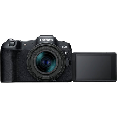 Canon EOS R8 Full Frame Mirrorless Camera + RF 24-50mm F4.5-6.3 IS STM Lens 5803C012