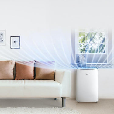 LG 7,000 BTU Portable Air Conditioner and Dehumidifier - LP0721WSR (Refurbished)