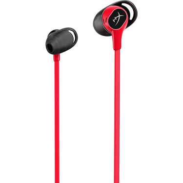 Hewlett Packard HyperX Cloud Buds Bluetooth Wireless Headphones, Red-Black (4P5H7AA)
