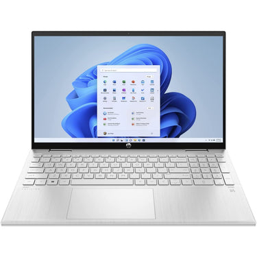 Hewlett Packard Pavilion x360 15-in 2-in-1 Laptop with Intel i5-1235U, 12GB RAM - Silver Open ox