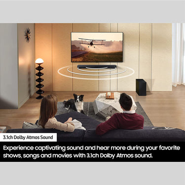 Samsung HW-Q60C 3.1ch Soundbar and Subwoofer with Dolby Atmos