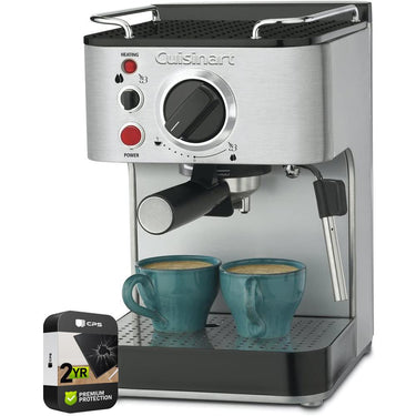 Cuisinart 1.66 Quart Manual Espresso Maker with 2 Year Warranty