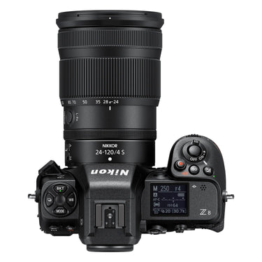 Nikon Z8 Hybrid Mirrorless Camera with NIKKOR Z 24-120mm f/4 S Lens Kit (1698)