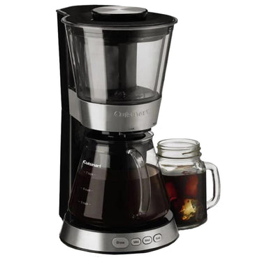 Cuisinart Automatic Cold Brew Coffeemaker w/ Glass Carafe Refurb+3 Year Warranty