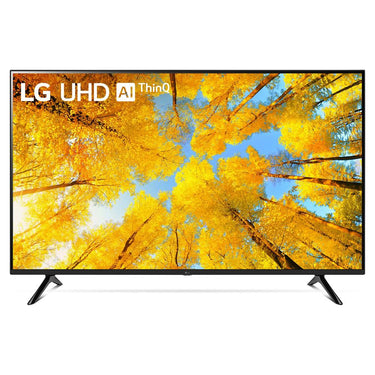 LG 55UQ7570PUJ 55" 4K UHD Smart webOS TV w/ Deco Home Soundbar Bundle