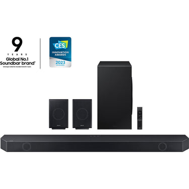 Samsung 11.1.4 ch Wireless Dolby ATMOS Soundbar + Rear Speakers HW-Q990C (2023) Open Box