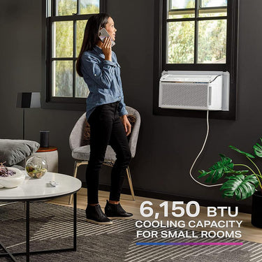 GE Profile 6150 BTU Smart Window Air Conditioner - Factory Refurbished