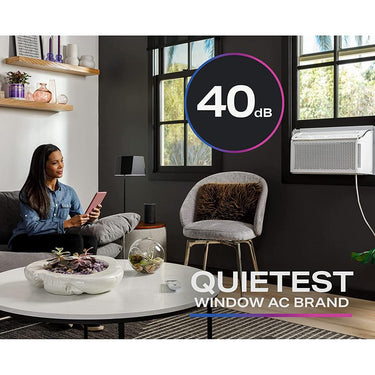 GE Profile 6150 BTU Smart Window Air Conditioner - Factory Refurbished