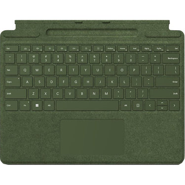 Microsoft Surface Pro Signature Keyboard with Slim Pen 2 Bundle, Forest Color Keyboard