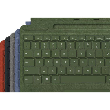 Microsoft Surface Pro Signature Keyboard with Slim Pen 2 Bundle, Forest Color Keyboard