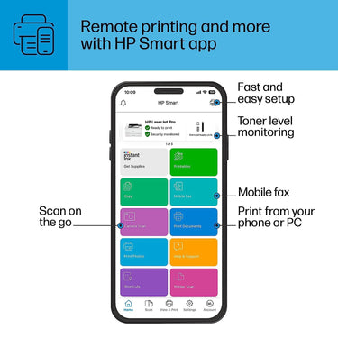 Hewlett Packard LaserJet Pro 4001dn Black and White Printer (2Z600F#BGJ)