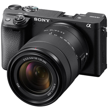 Sony a6400 Mirrorless Camera w/ 18-135mm Lens ILCE-6400MB + Mic, 128GB & More Bundle