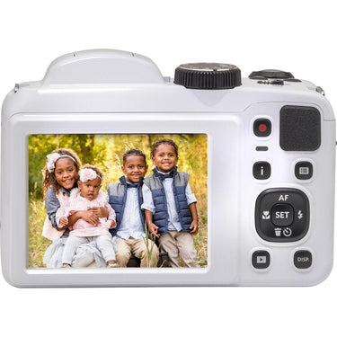 Kodak PIXPRO Astro Zoom 16MP Digital Camera, 25X Optical Zoom White Open Box
