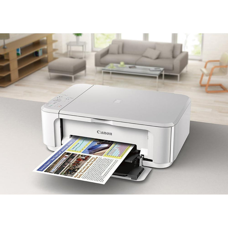 Canon Pixma MG3620 Wireless Inkjet All-In-One White Multifunction Printer