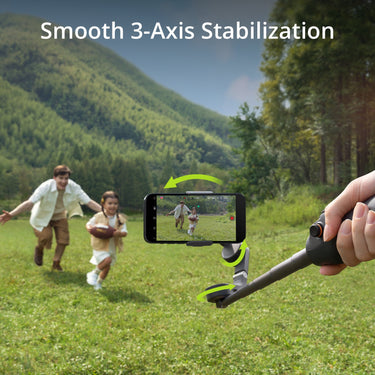 DJI Osmo Mobile 6 Smartphone Gimbal Stabilizer Bundle with 1-YR DJI Care