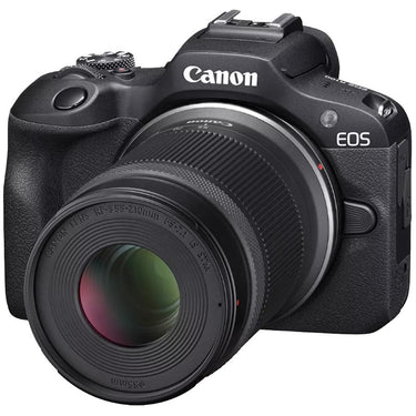 Canon EOS R100 Camera w/ RF-S18-45mm F4.5-6.3 IS STM + RF-S55-210mm F5-7.1 IS STM Lens