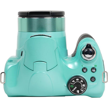Polaroid  iE6035 18MP 60x Optical Zoom Digital Camera , Teal - Open Box