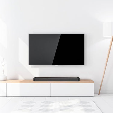 Deco Gear 60W 2.0 Channel Soundbar Bundle with Monster Full Motion Lighting Wall Mount
