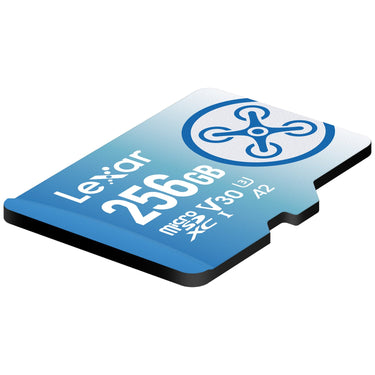 Lexar 256 GB FLY microSDXC UHS-I Memory Card (3-Pack) + Drone Software Bundle