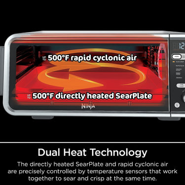Ninja SP301 Foodi 13-in-1 Dual Heat Air Fry Oven 1800-watts, Refurbished