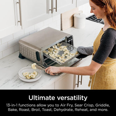 Ninja SP301 Foodi 13-in-1 Dual Heat Air Fry Oven 1800-watts, Refurbished